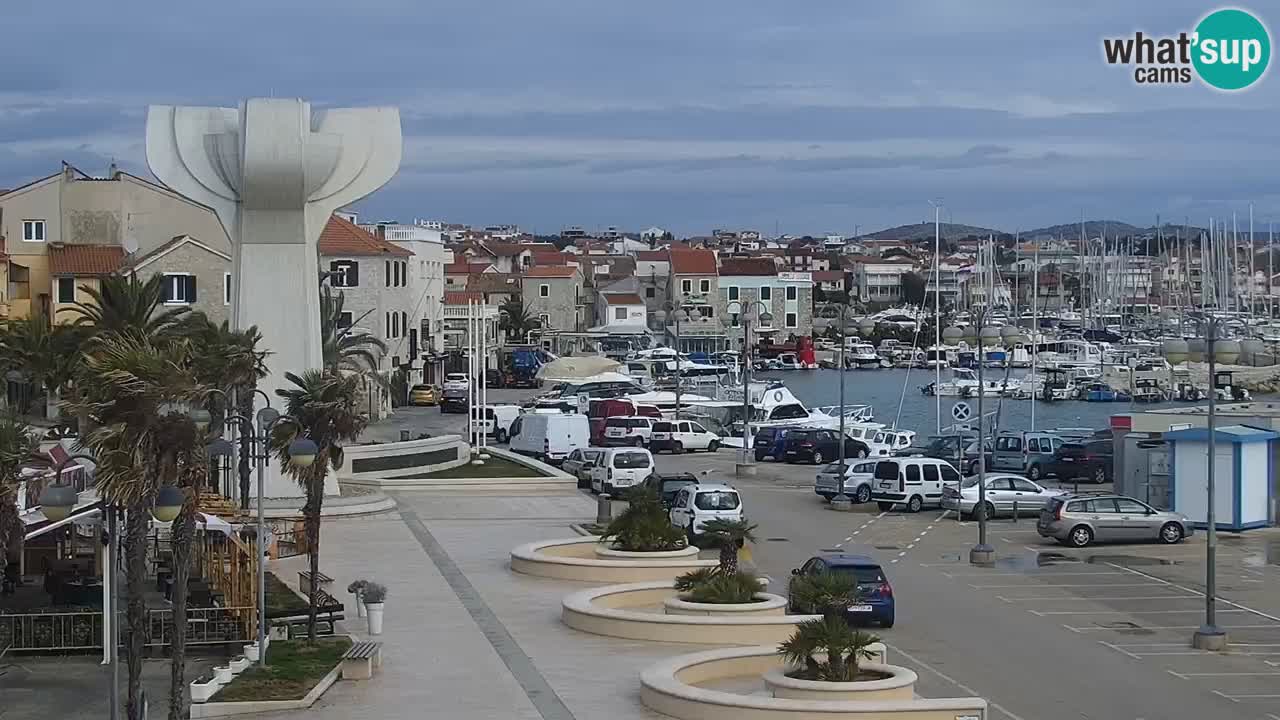 Vodice webcam live – front de mer