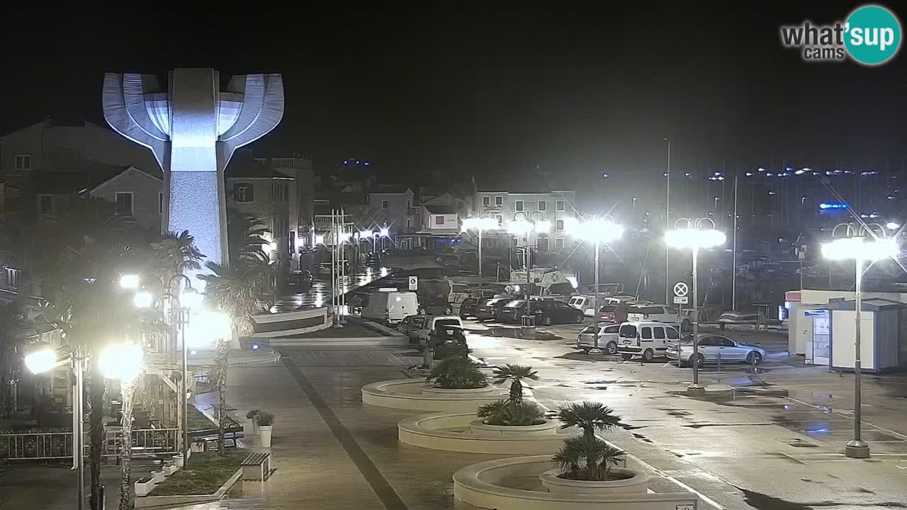 Vodice livecam – marina e il lungomare