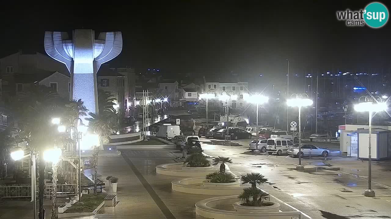 Vodice livecam – marina e il lungomare