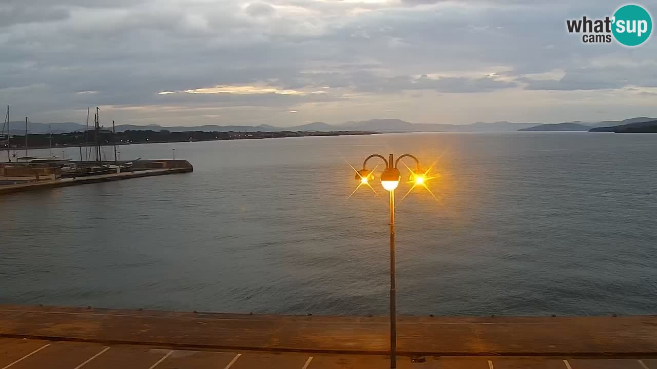 Vodice Live webcam – marina and  seafront