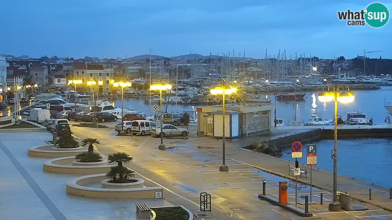 Vodice livecam – marina e il lungomare