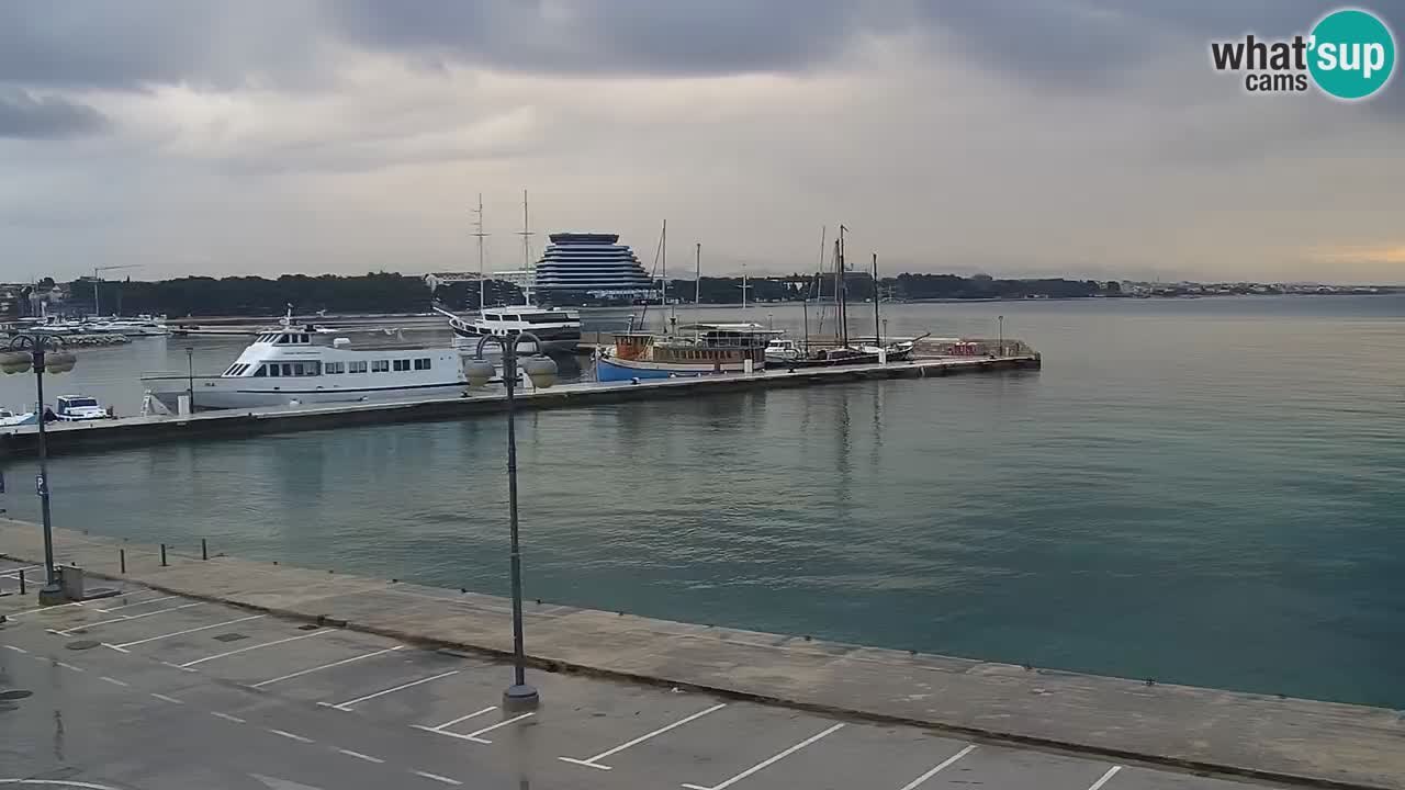 Vodice Live webcam – marina and  seafront