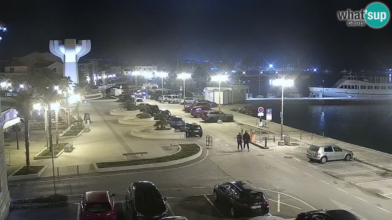 Vodice livecam – marina e il lungomare