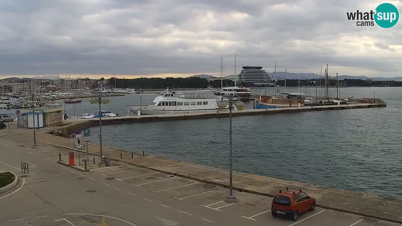 Vodice web kamera – marina i riva