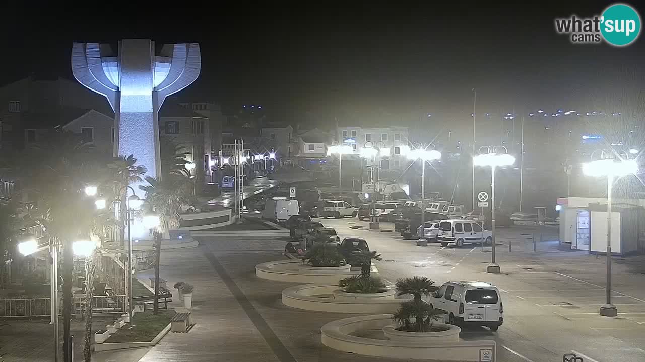 Vodice webcam – marina i meer