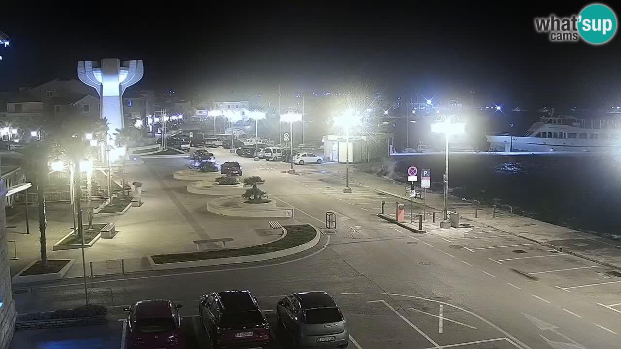 Vodice livecam – marina e il lungomare