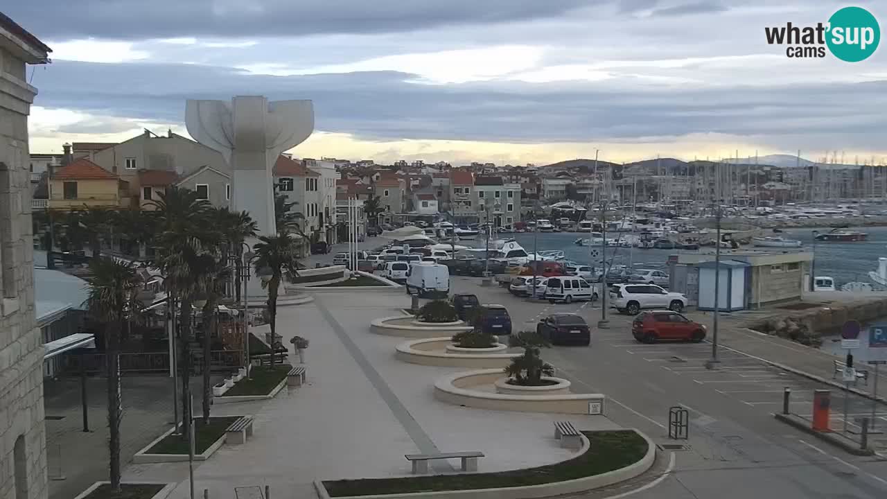 The blue beach in Vodice “Plava plaža”