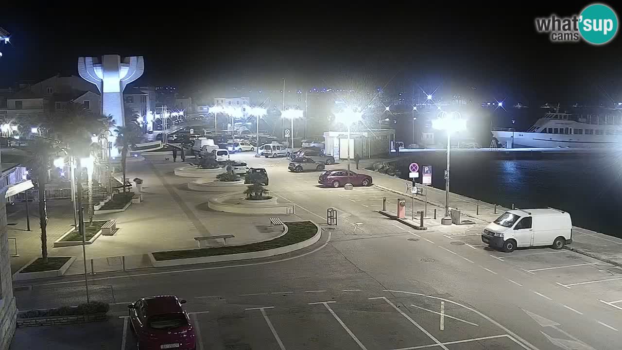 Vodice webcam – marina i meer