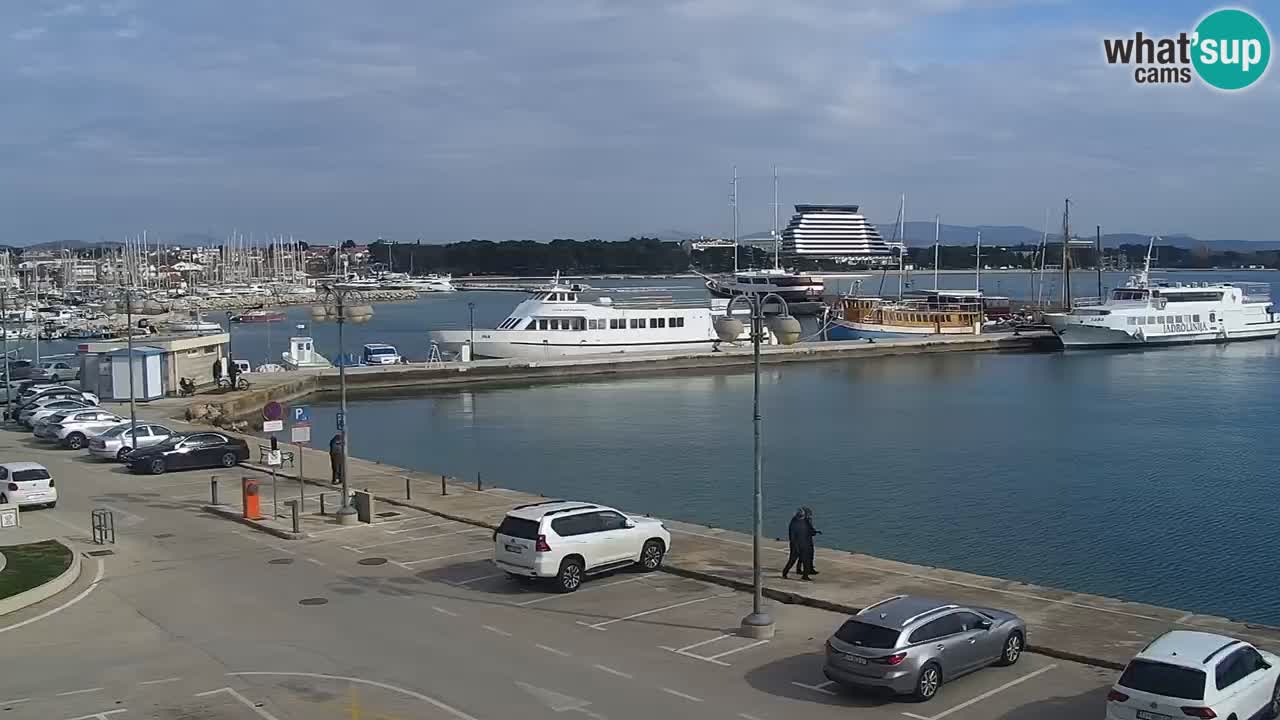 Vodice spletna kamera – marina in riva