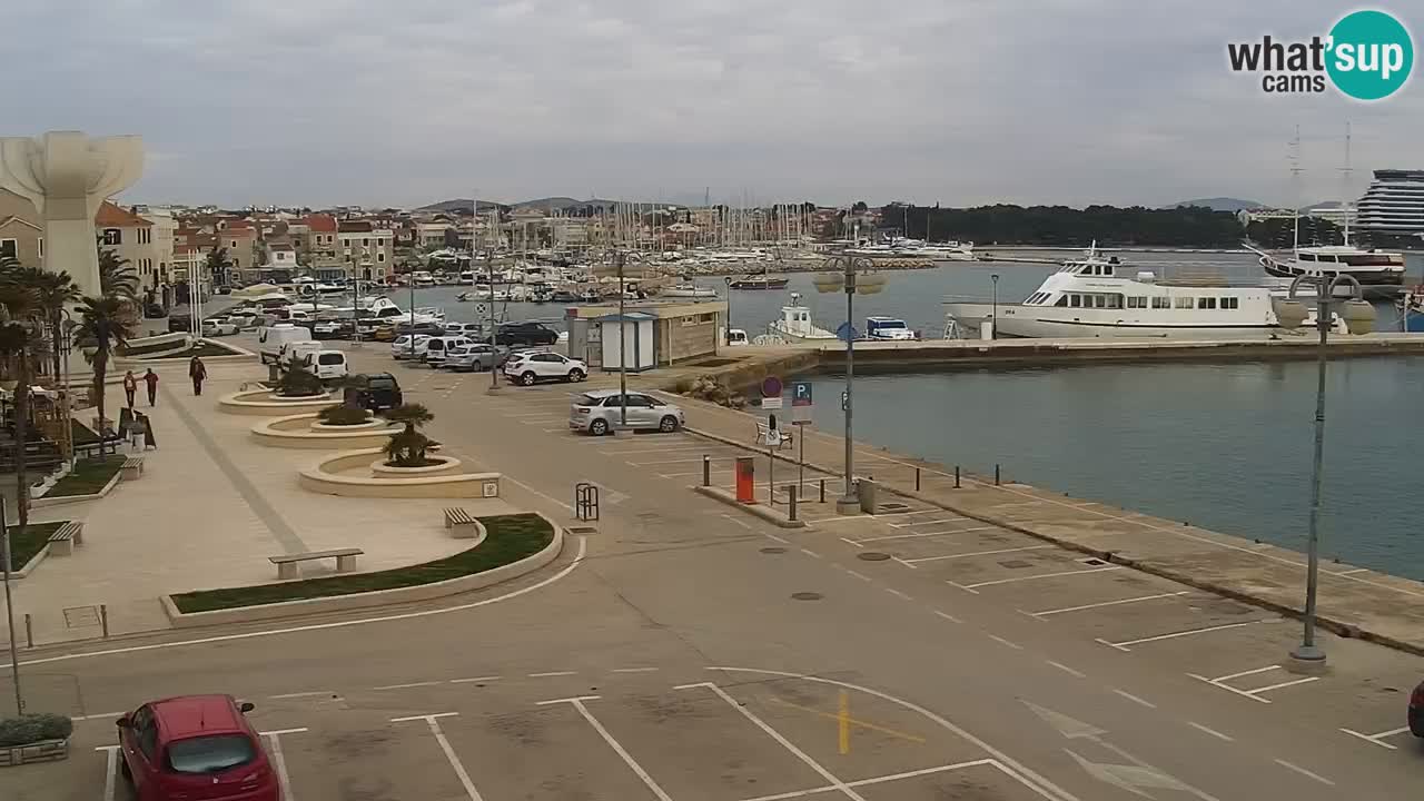 Vodice web kamera – marina i riva