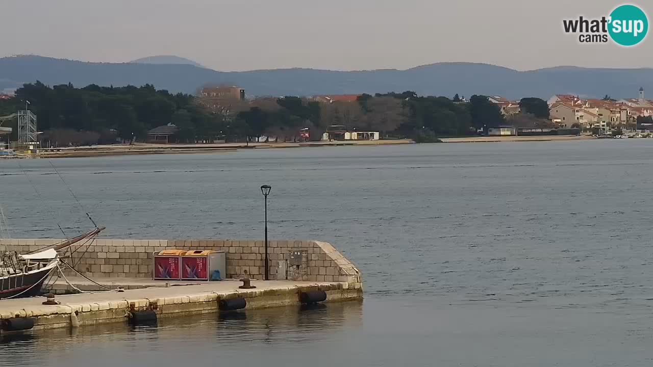 Vodice spletna kamera – marina in riva