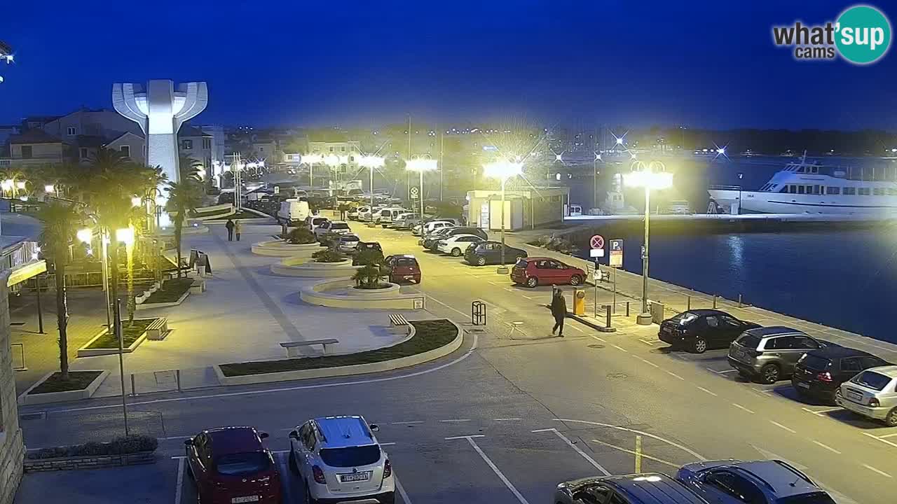 Vodice webcam – marina i meer