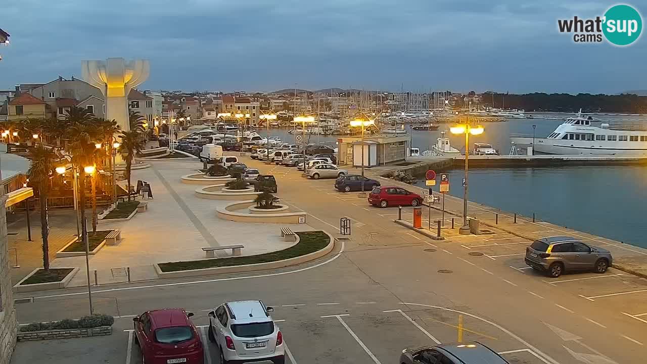 Vodice webcam live – front de mer