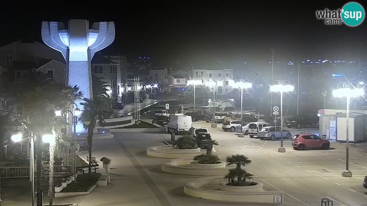 Vodice livecam – marina e il lungomare