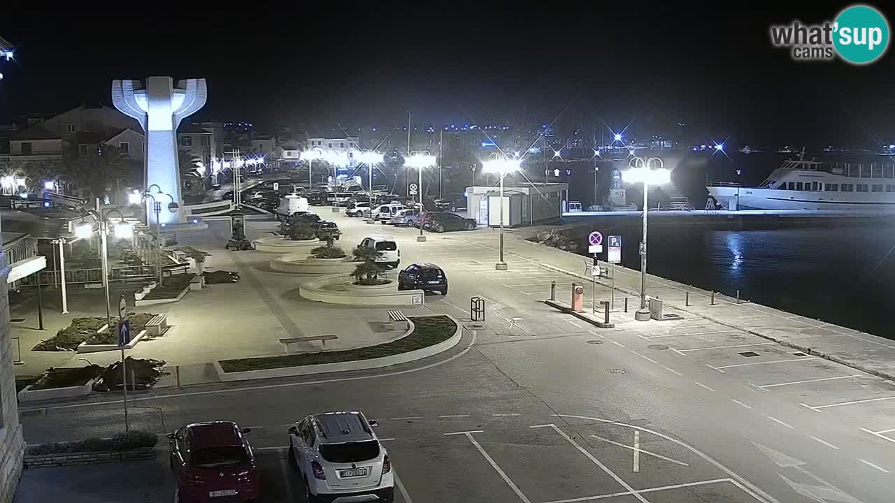 Vodice livecam – marina e il lungomare