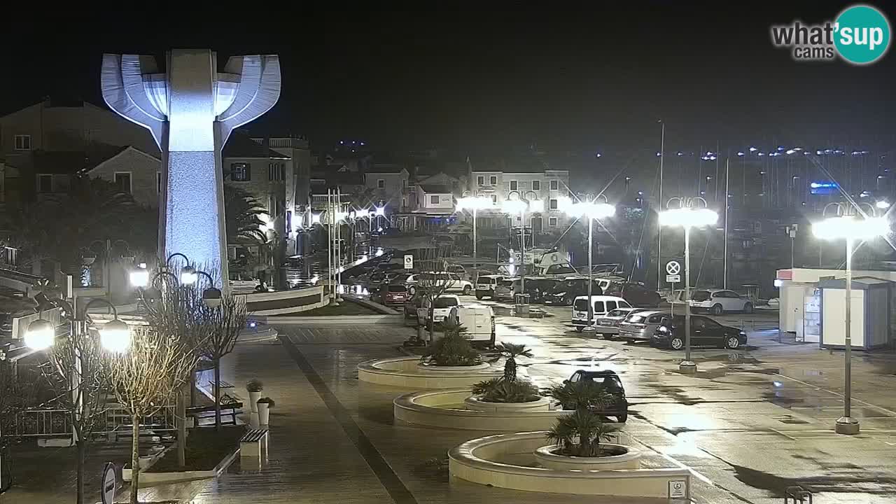 Vodice livecam – marina e il lungomare