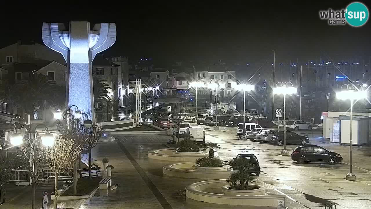 Vodice webcam – marina i meer