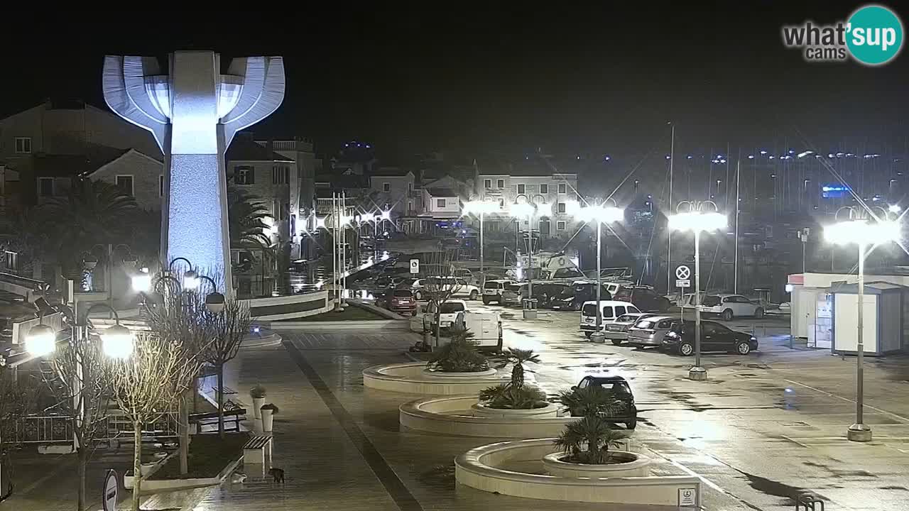 Vodice webcam – marina i meer