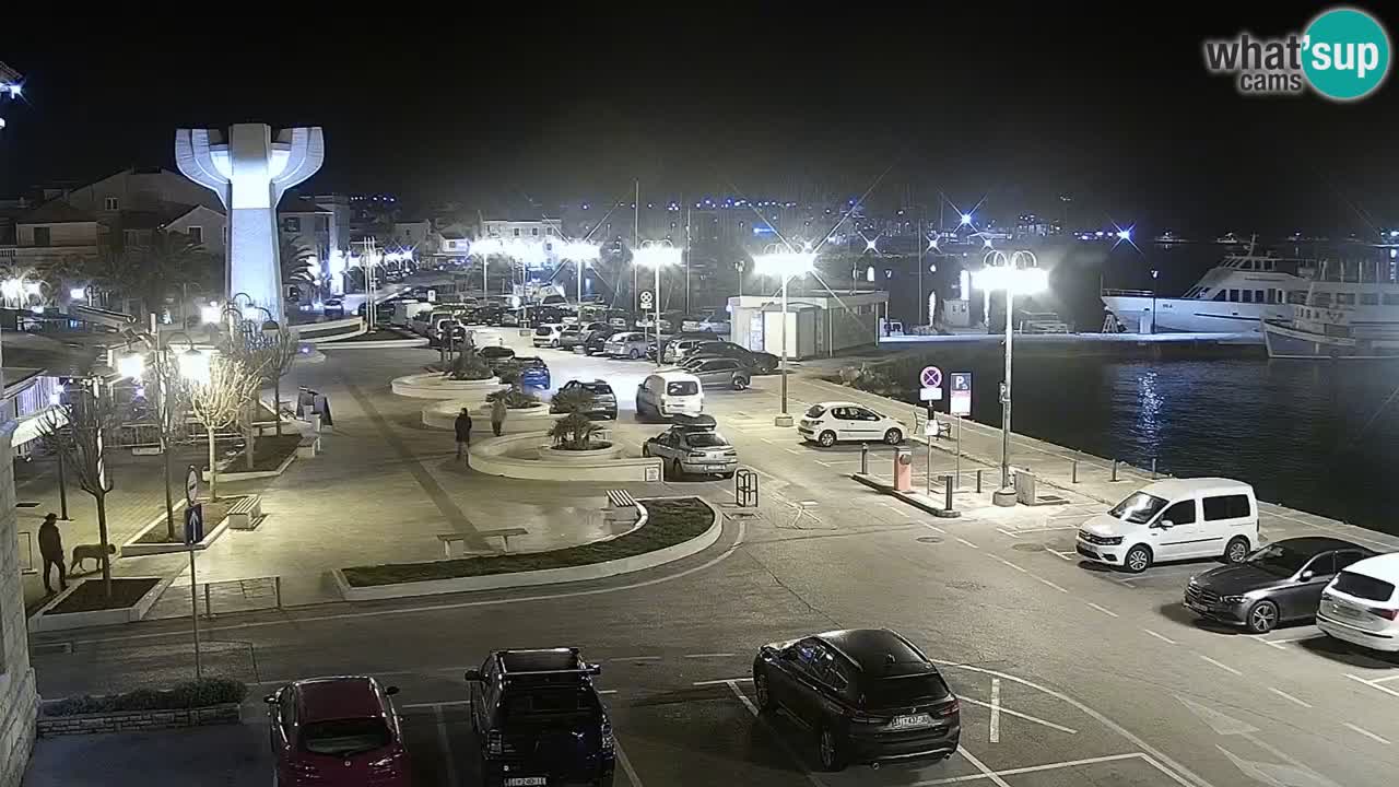 Vodice livecam – marina e il lungomare