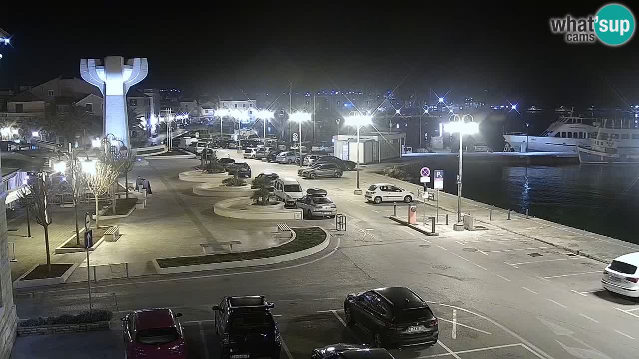 Vodice webcam – marina i meer