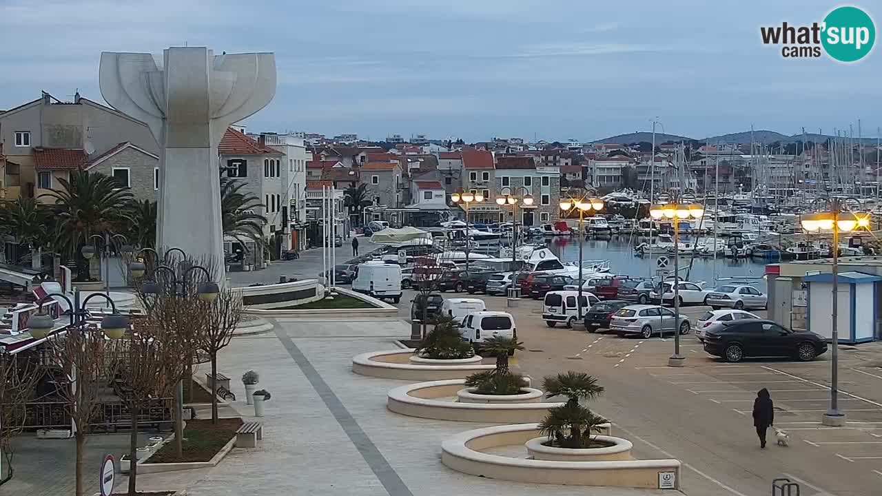 Vodice webcam – marina i meer