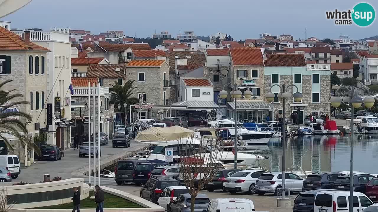 Vodice livecam – marina e il lungomare