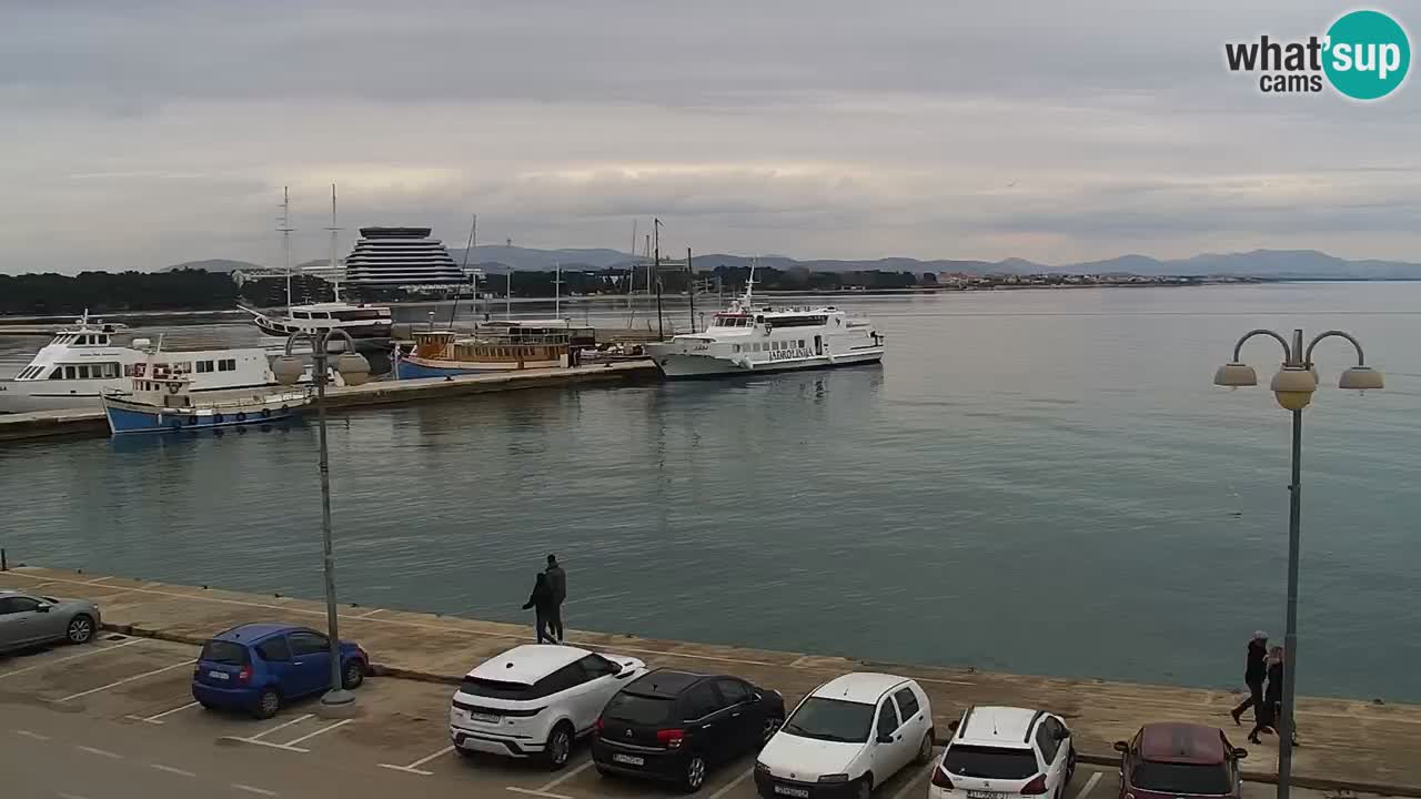 Vodice web kamera – marina i riva