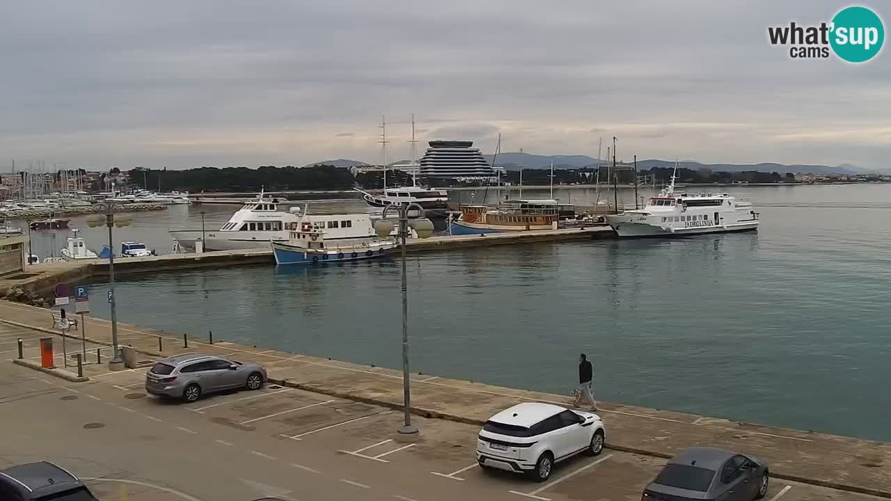 Vodice spletna kamera – marina in riva