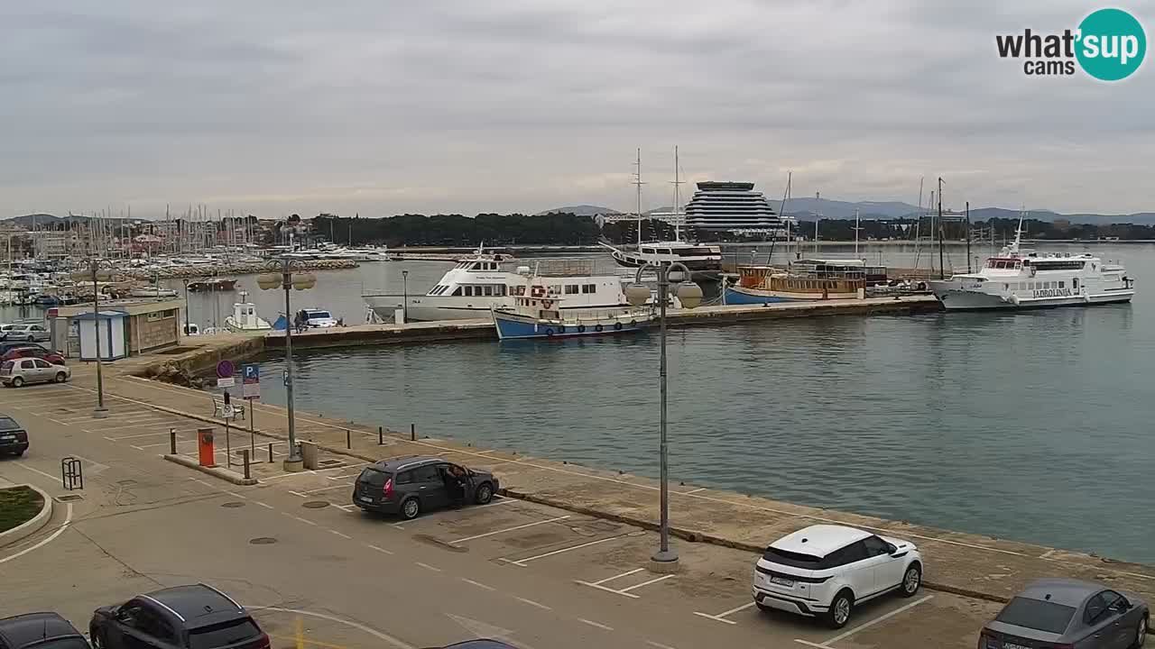 Vodice web kamera – marina i riva