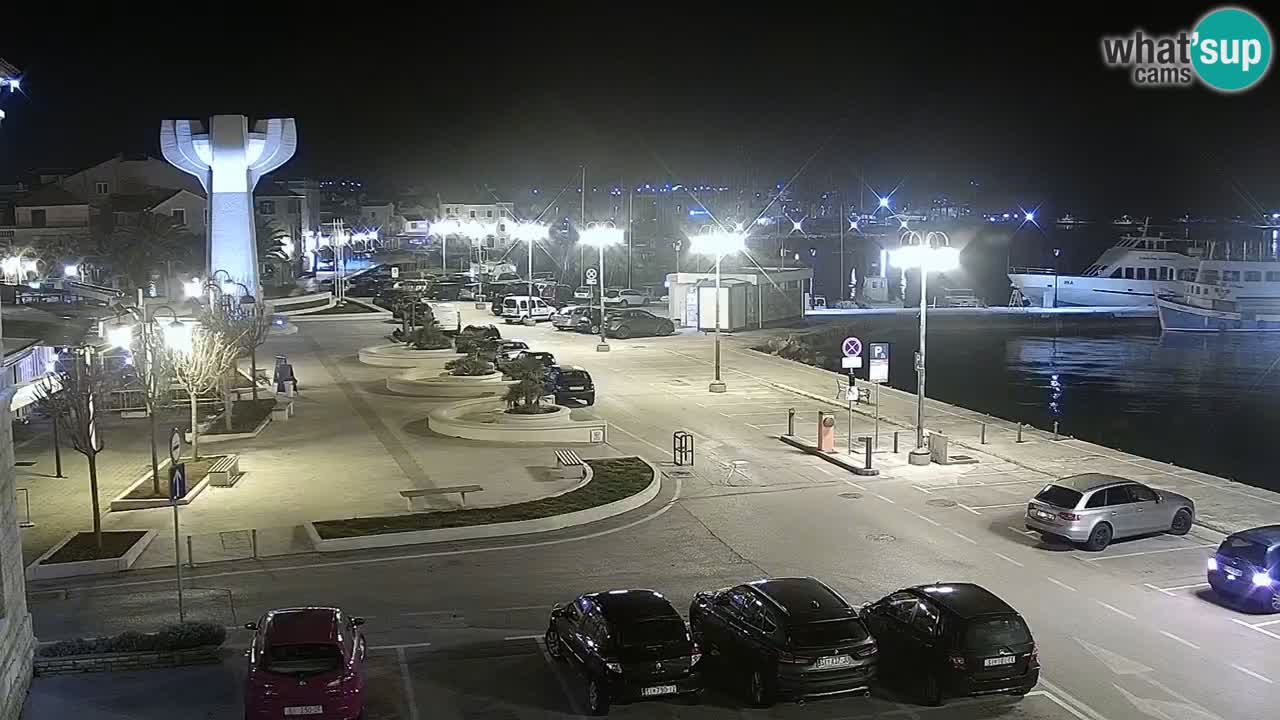 Vodice livecam – marina e il lungomare