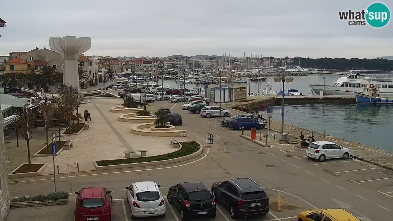 Vodice webcam – marina i meer