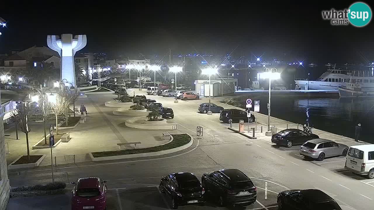 Vodice webcam – marina i meer