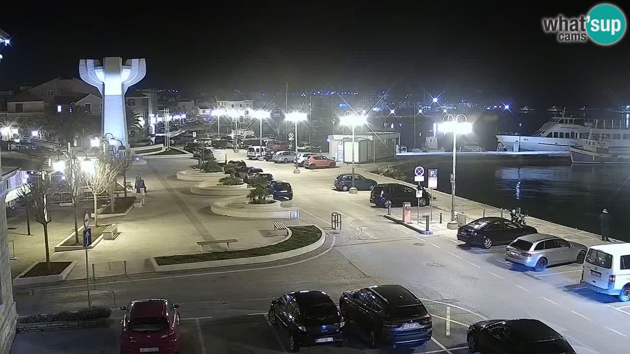 Vodice livecam – marina e il lungomare