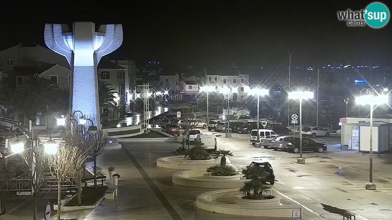 Vodice webcam live – front de mer