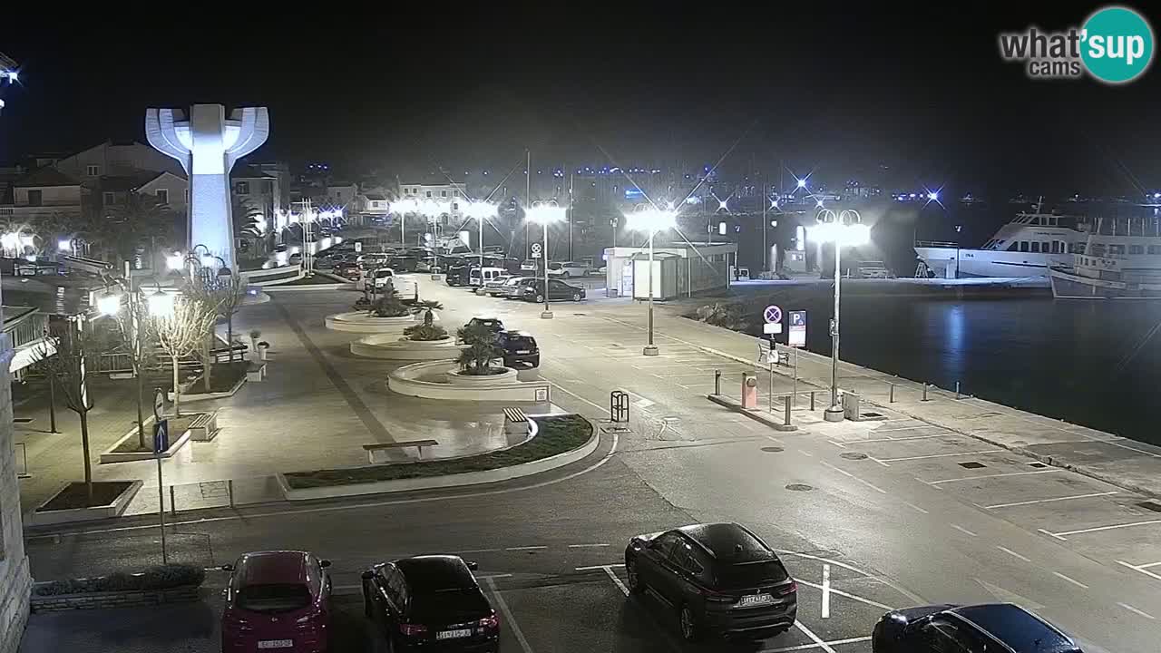 Vodice webcam – marina i meer