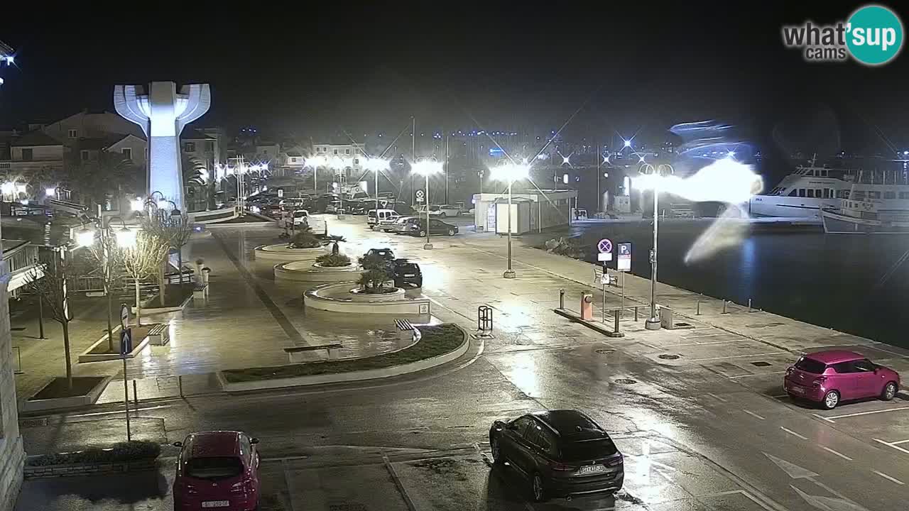 Vodice webcam – marina i meer