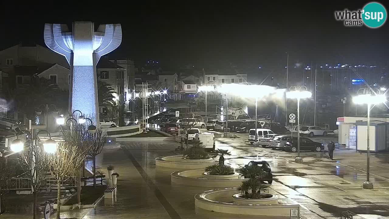 Vodice livecam – marina e il lungomare