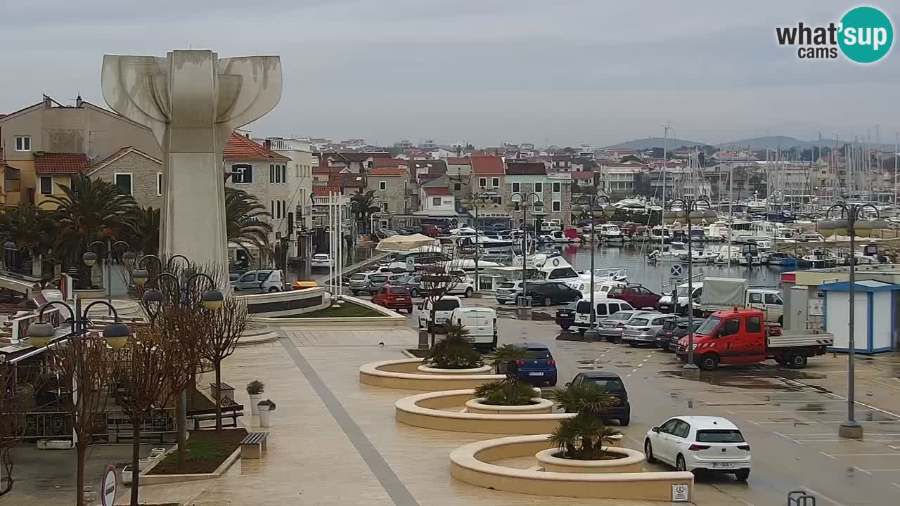 The blue beach in Vodice “Plava plaža”