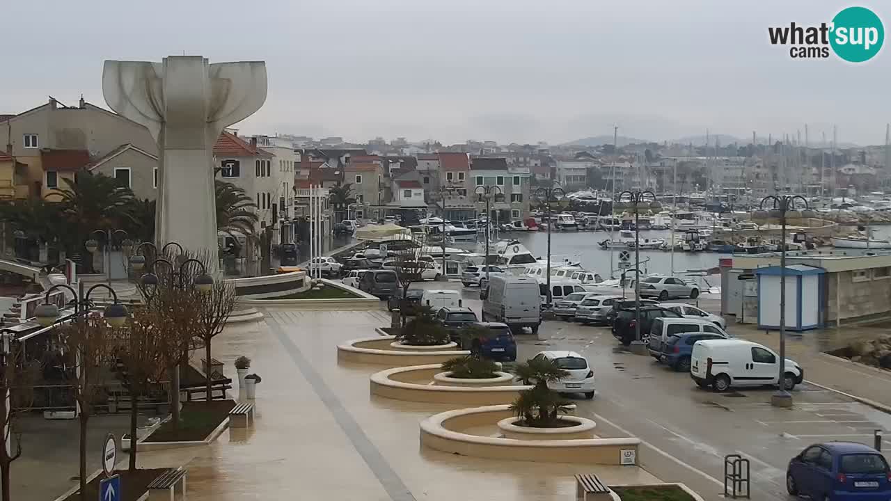 Vodice webcam – marina i meer