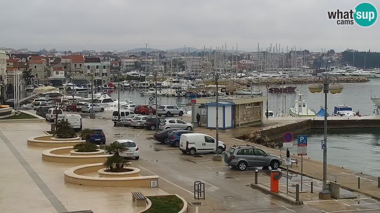 Vodice webcam – marina i meer