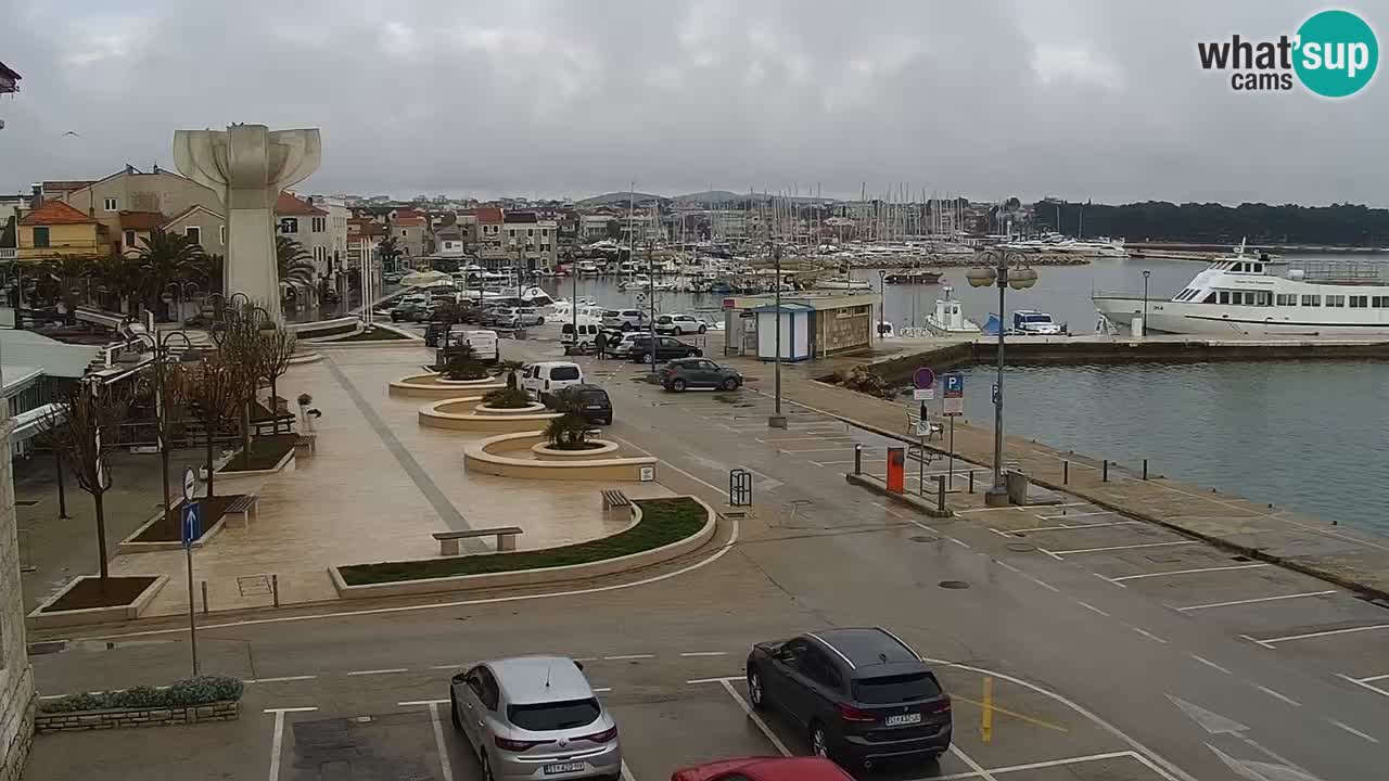 Vodice webcam live – front de mer