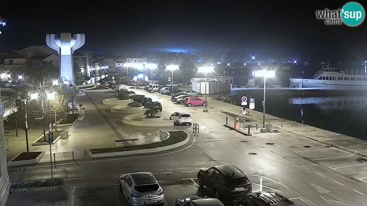 Vodice webcam – marina i meer