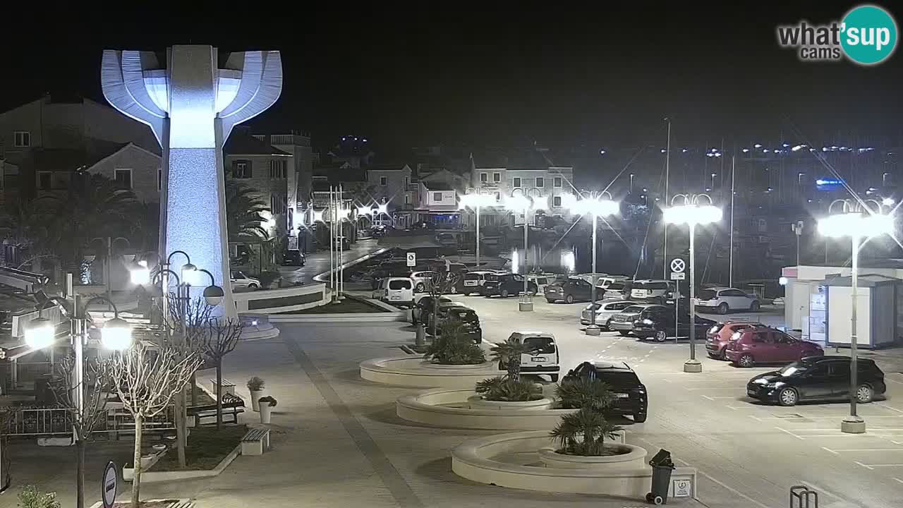 Vodice livecam – marina e il lungomare