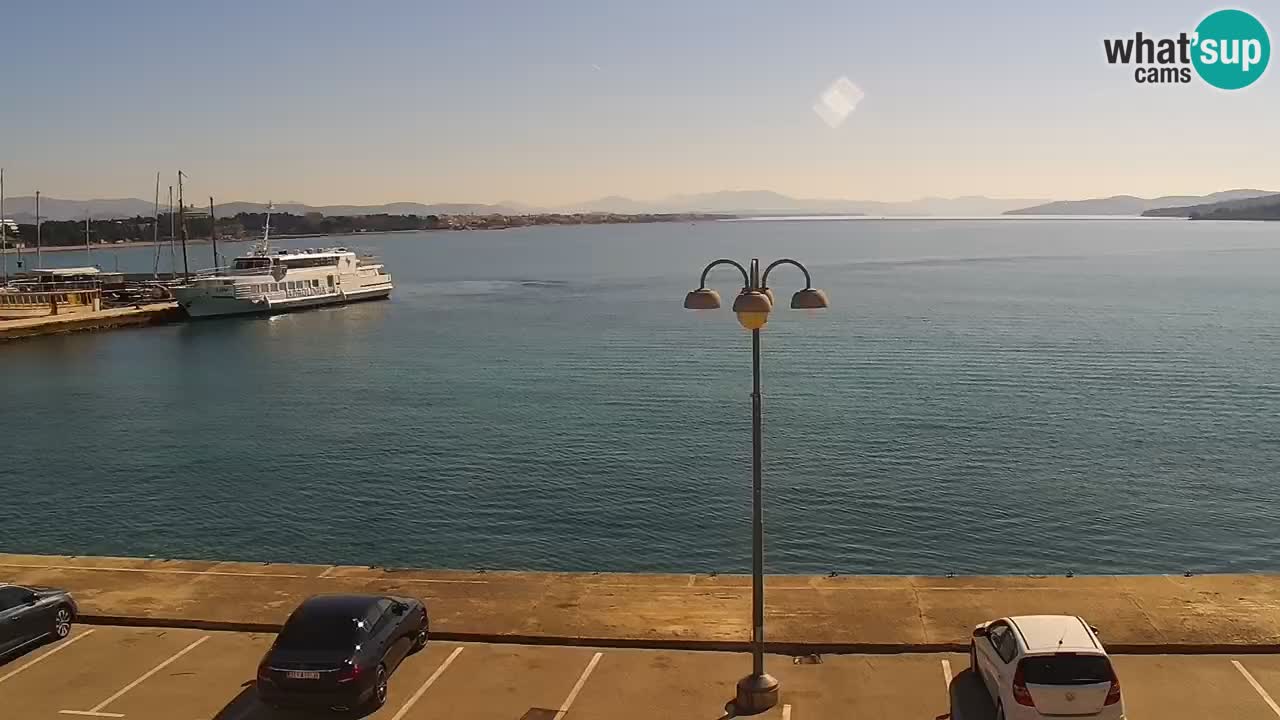 Vodice Live webcam – marina and  seafront