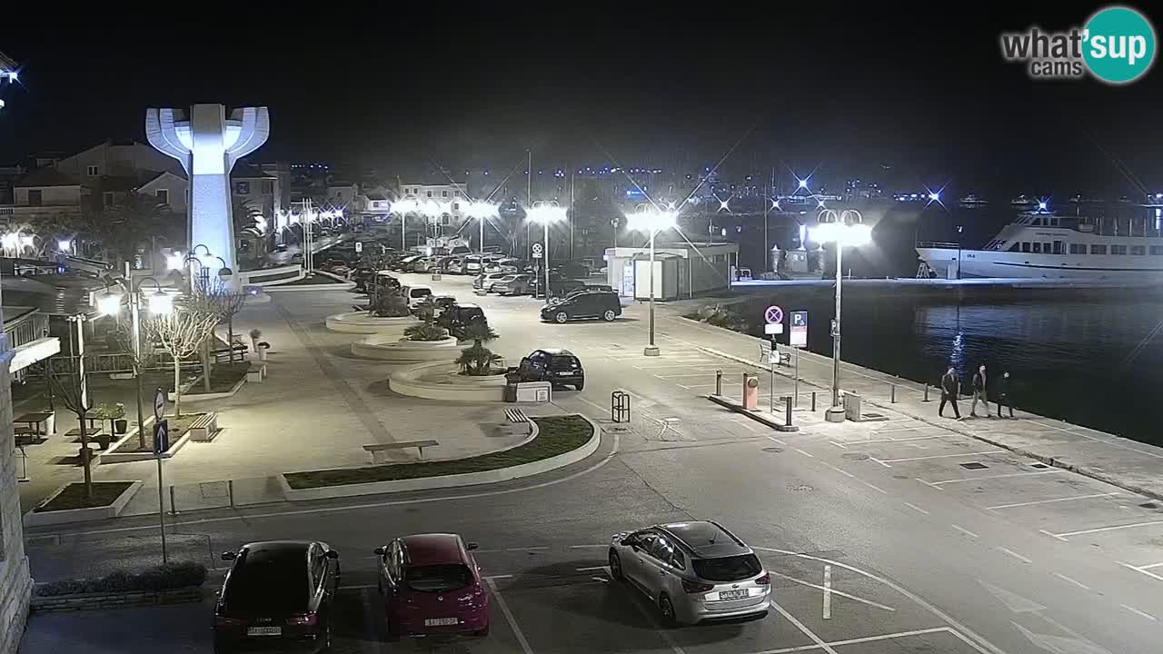 Vodice webcam – marina i meer