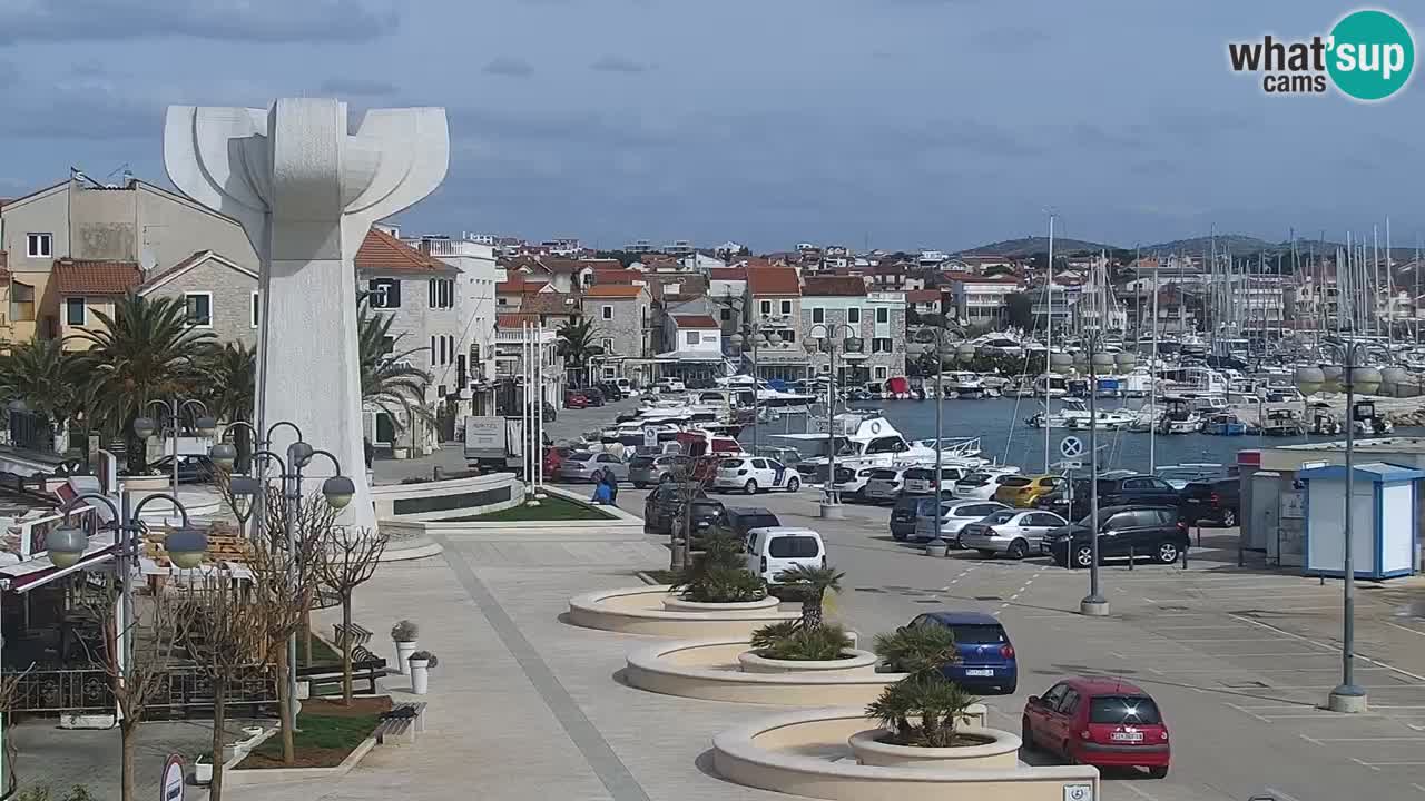 Vodice webcam – marina i meer