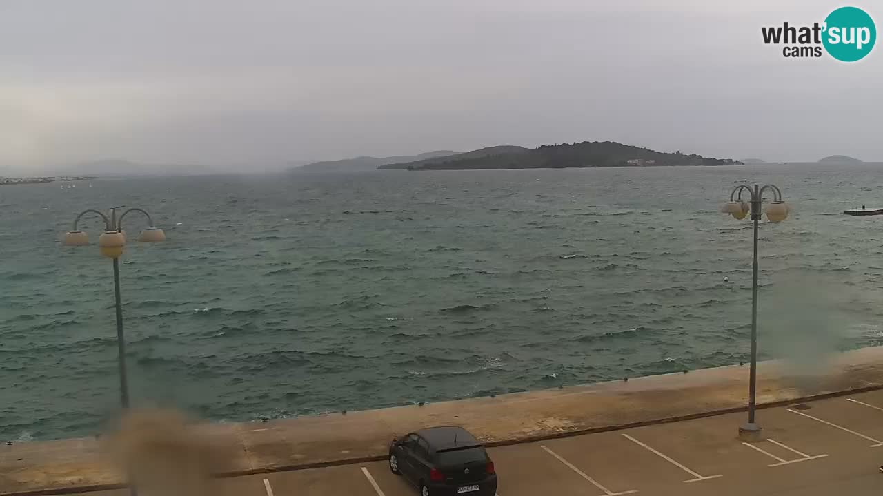 Vodice web kamera – marina i riva