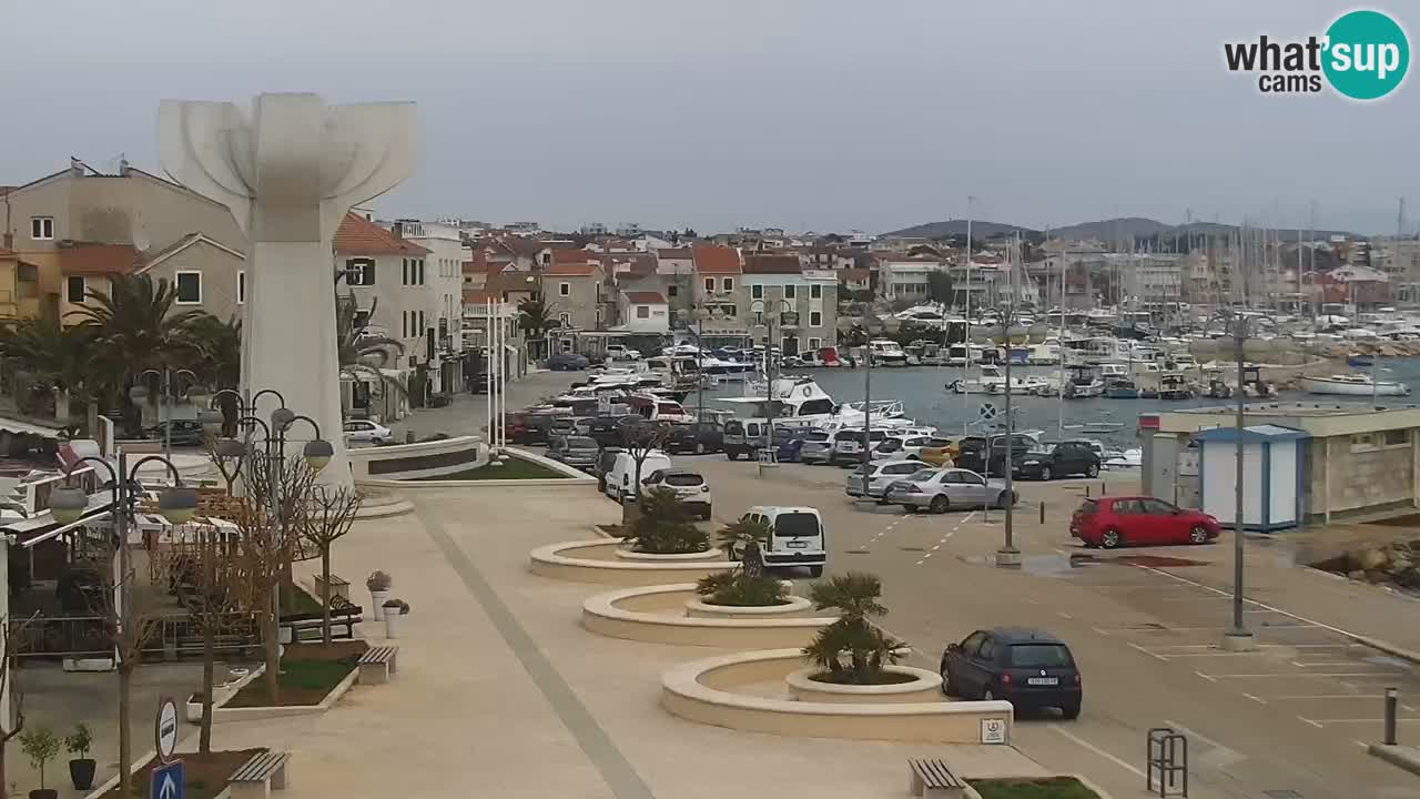 Vodice livecam – marina e il lungomare