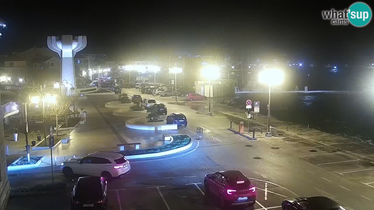 Vodice livecam – marina e il lungomare