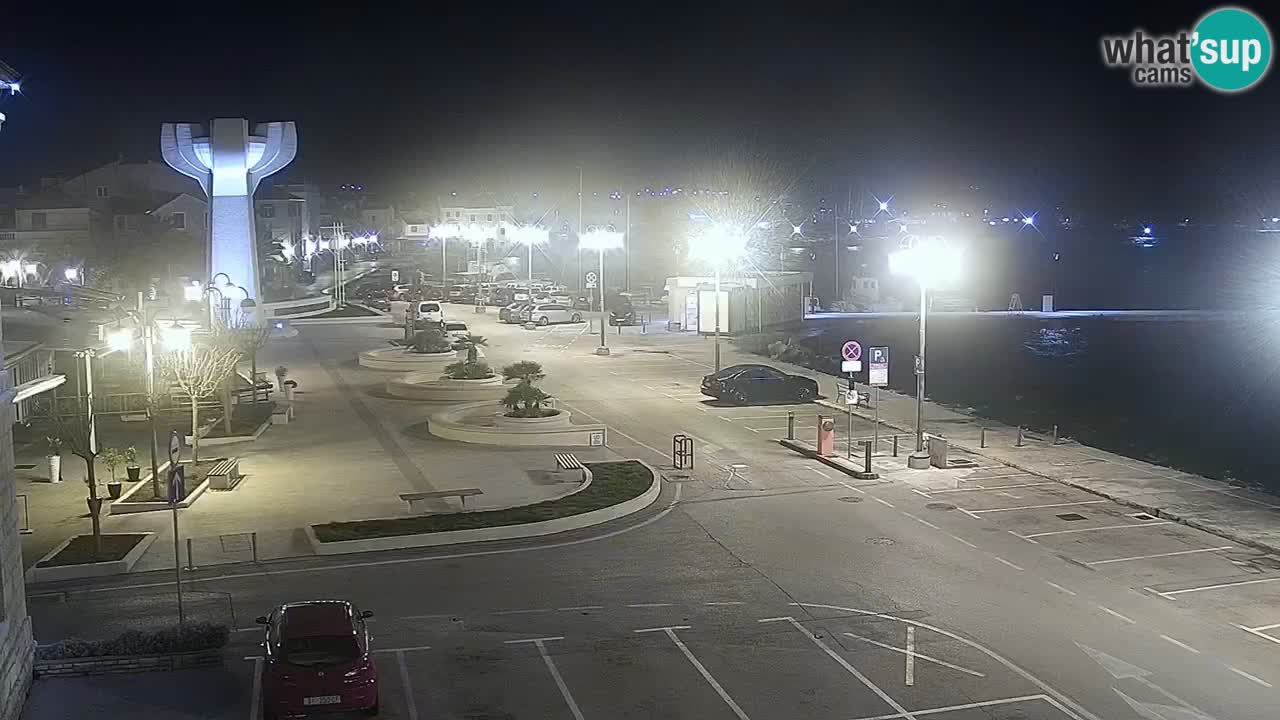 Vodice webcam – marina i meer